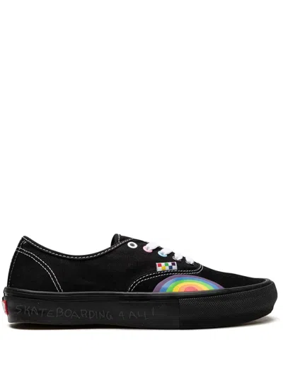 Vans Skate Authentic "pride" Sneakers In Black