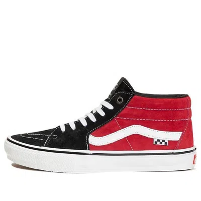 Vans Skate Grosso Mid 'black Red' In Multi