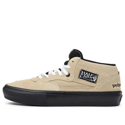 Vans Skate Half Cab 'light Khaki Black' In Neutral