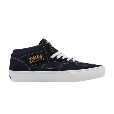 Pre-owned Vans Skate Half Cab 'navy Burgundy' In Blue