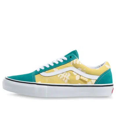 Vans Skate Old Skool 'aloha' In Green