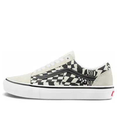 Vans Skate Old Skool 'checkerwarp - Black White'