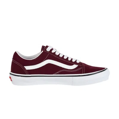 Pre-owned Vans Skate Old Skool 'port' | Red | Men's Size 8.5