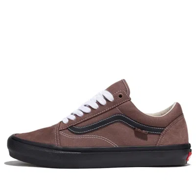 Vans Skate Old Skool 'taupe Black' In Multi