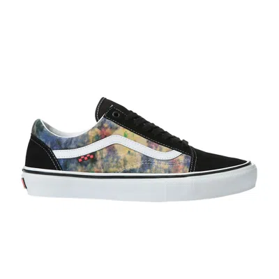 Pre-owned Vans Skate Old Skool ' Terry - Tie Dye' In Black