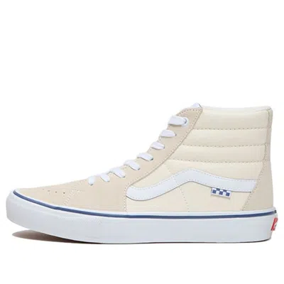 Vans Skate Sk8-hi 'checkerboard - Off-white' In Multi
