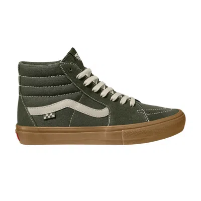 Pre-owned Vans Skate Sk8-hi 'grape Leaf Green Gum' | Men's Size 11.5
