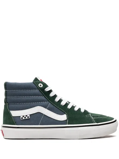 Vans Skate Sk8 Hi Mountain View Sneakers In Blue