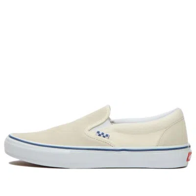 VANS VANS SKATE SLIP-ON 'CHECKERBOARD - OFF WHITE'