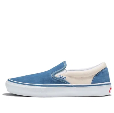 Vans Skate Slip-on 'cream' In Blue