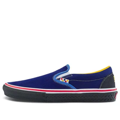 Vans Skate Slip-on 'padin Musa Blue' In Multi
