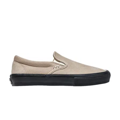 Pre-owned Vans Skate Slip-on 'tan Beige' | Men's Size 11 In Brown