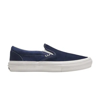 Pre-owned Vans Skate Slip-on 'wrapped - Deep Navy' In Blue
