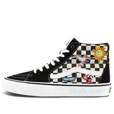 Vans Skateistan X Skate Sk8-hi 'checkerboard' In Multi