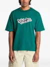 Vans Slap Graffiti-print Boxy T-shirt In Green