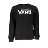 VANS SLEEK FLEECE CREW NECK BLACK SWEATSHIRT