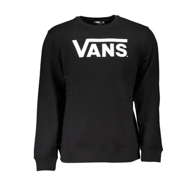 Vans Logo-print Crew-neck Sweatshirt In Black