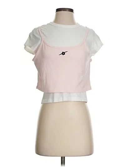 Pre-owned Vans Sleeveless T-shirt In Pink