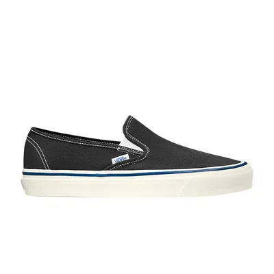 Pre-owned Vans Slip-on 48 Deck Dx 'anaheim Factory - Black'