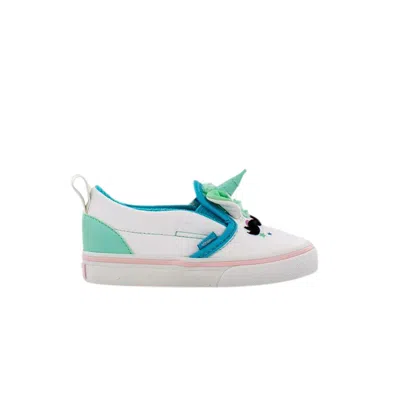 Pre-owned Vans Slip-on 5 Toddler 'unicorn' | Blue | Infant Size 8