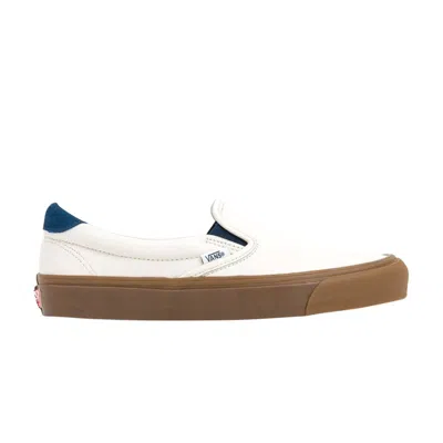 Pre-owned Vans Slip-on 59 Lx Leather 'marshmallow Sailor' In Black