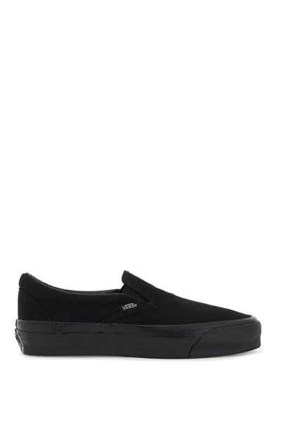Vans Slip-on 98 Canvas Sneakers In Black