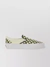 Vans Slip-on 98 Checkered Pattern Sneaker In White