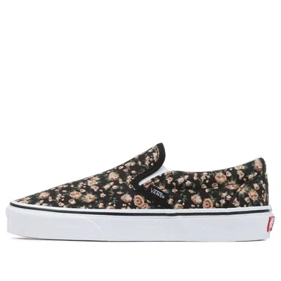 Vans Slip-on 'black White Pink' In Multi