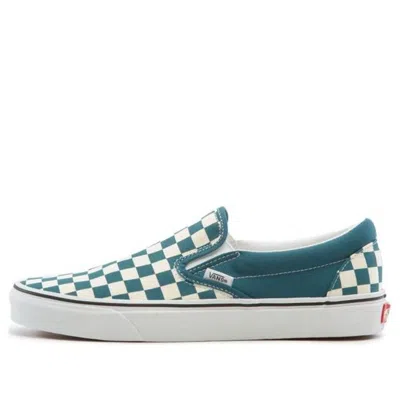 Vans Slip-on Blue White Grid 'blue White'