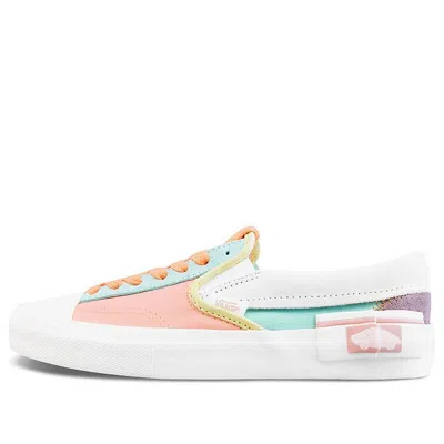 Vans Slip-on Cap 'white Blue Pink'