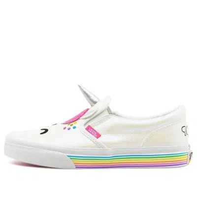 Vans Slip-on 'flour Shop' In White
