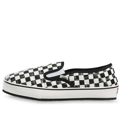 Vans Slip On Leisure Shoes Black/white Black And White