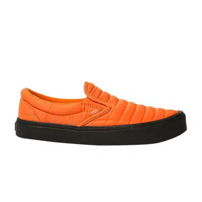 Pre-owned Vans Slip-on Lite 'quilted - Russet Orange' | Men's Size 8