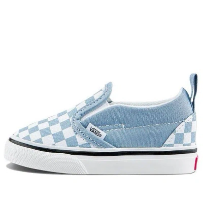 Vans Slip-on Low Tops Casual Skateboarding Shoes Blue