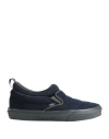 Vans Slip-on Mid Woman Sneakers Navy Blue Size 8 Textile Fibers In Navy Blue