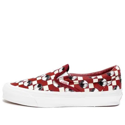 Vans Slip-on Og Classic 'red White'