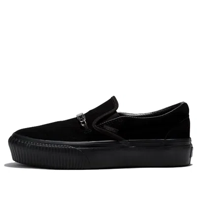 Vans Slip-on Platform Sf X Karina Rozunko In Black