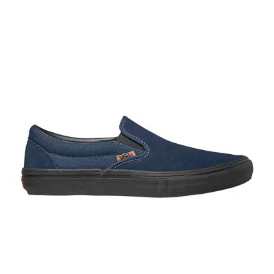Pre-owned Vans Slip-on Pro 'split Foxing' | Blue | Men's Size 10