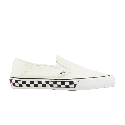 Pre-owned Vans Slip-on 'sf Classics' In White