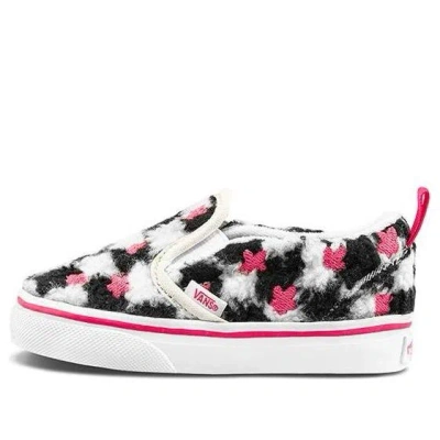 Vans Slip-on Shoes Black/white/pink Td