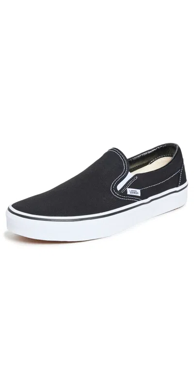 VANS SLIP ON UNISEX SNEAKERS BLACK/WHITE