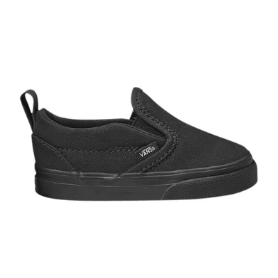 Pre-owned Vans Slip-on V Toddler 'black' | Infant Size 4