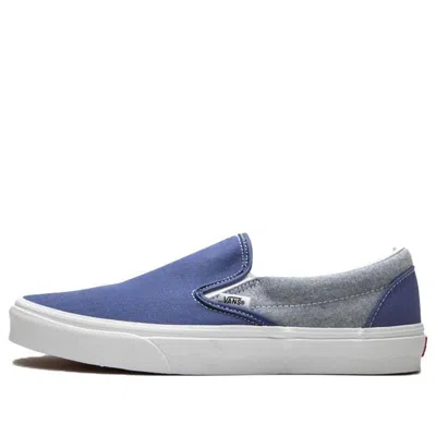 Vans Slip-on 'chambray' In Blue