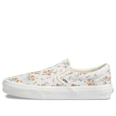 Vans Slip-on 'floral Marshmallow' In White