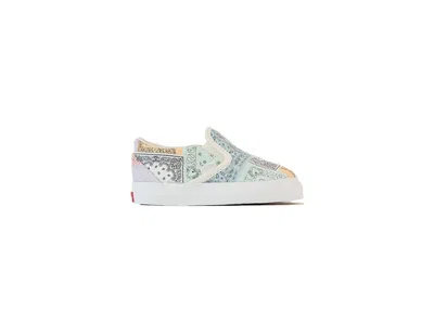 Pre-owned Vans Slipon Kith 10th Anniversary Sneakers In Bandana