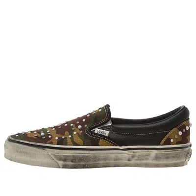 Vans Slip-on 'pearlized Camo' In Animal Print