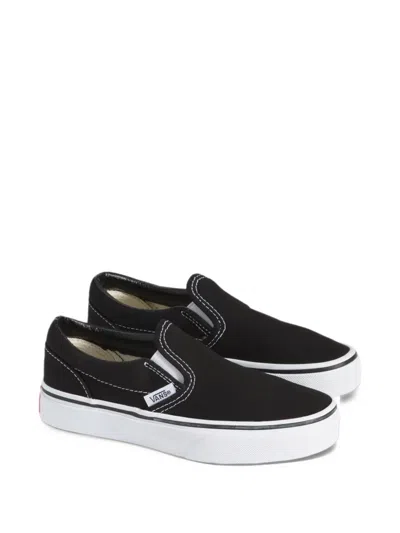 Vans Kids' Slip-on Platform Sneakers In Black