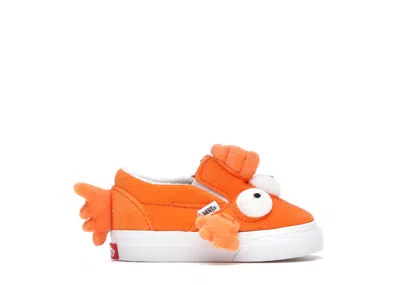 Pre-owned Vans Slipon V The Simpsons Fish Blinky Sneakers In Orange/white