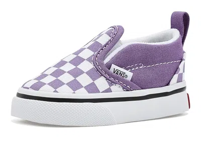 Vans Slip-on V (toddler) Kids Shoes Color Theory Prism Purple: 5.5 Toddler M