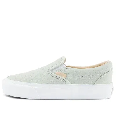 Vans Slip-on Vr3 Lx 'white' In Green